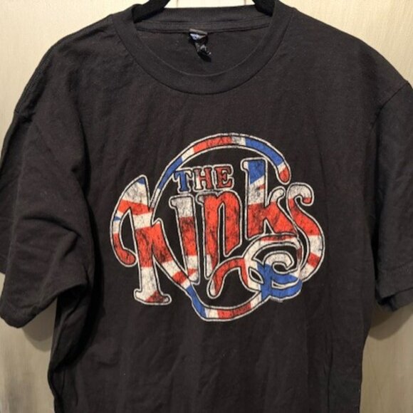The Kinks - Union Jack Logo Vintage Style T-shirt - Unisex - Picture 9 of 16